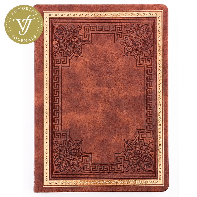 Old Book Manuscript Sketchbook by Victoria's Journals