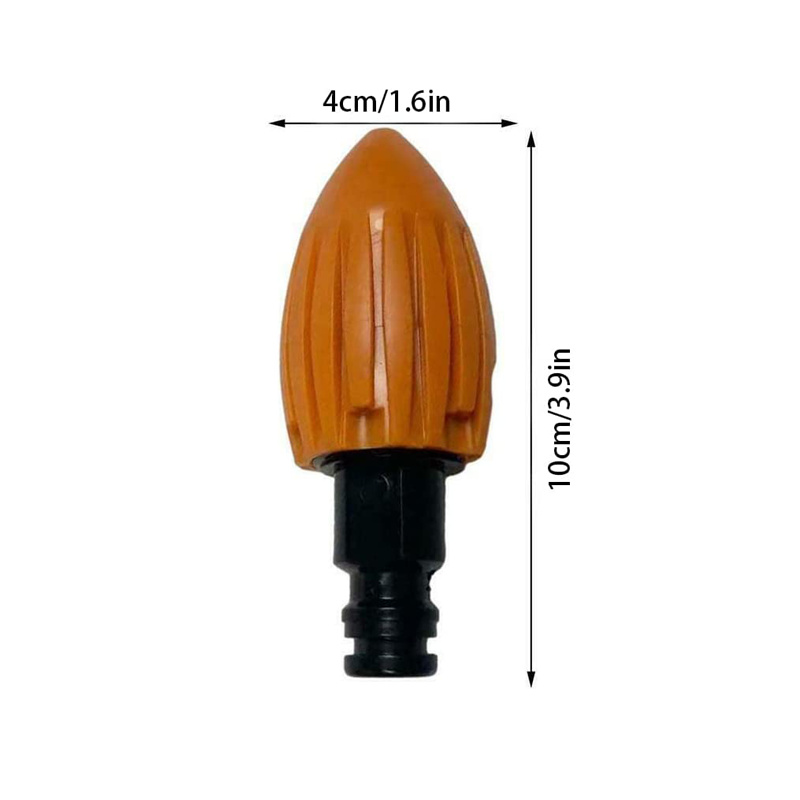 Pipe Cleaning Nozzle Water Raket Vorm Riool Baggeren Gereedschappen Snel Baggeren Pijp Hoge Waterdruk Schoonmaken Tool MAZI888