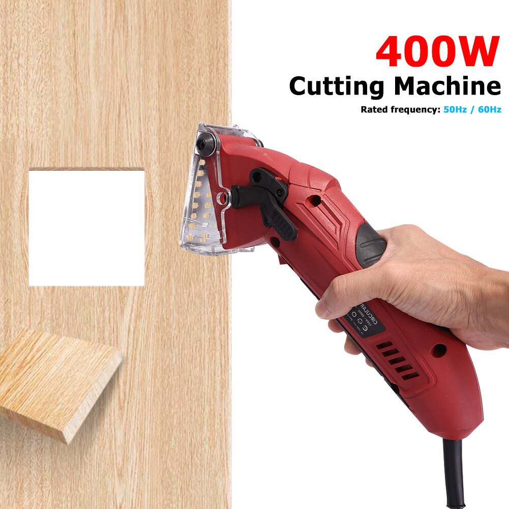 Electric Mini Saw 400W Mini Saw Hand Tool Wood Saw Metal Saw Parallel Guide Attachment Tools Power Tool