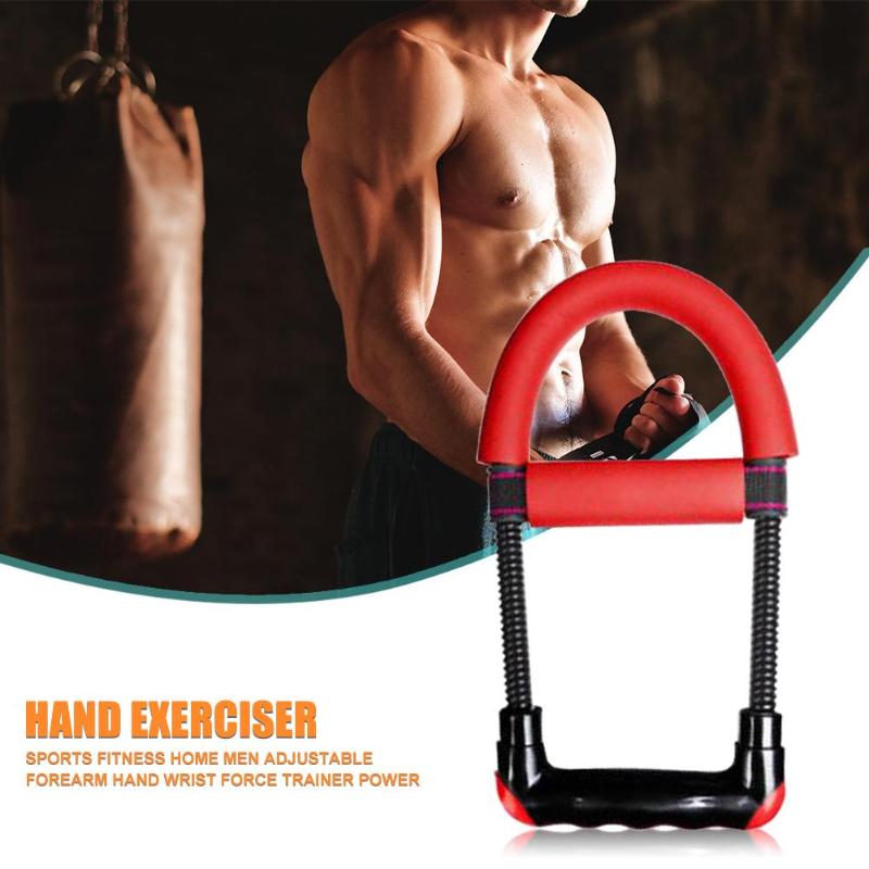 Ejercitador de agarre de mano entrenador ajustable antideslizante dispositivo de muñeca de mano potenciador de fuerza entrenamiento equipo de ejercicio del antebrazo