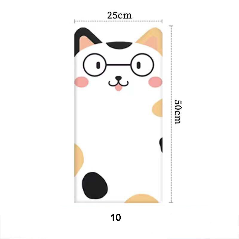 Cat Self-Adhesive Bed Headboards Anti-Collision Tatami Kids Bedroom Decor Stickers Tete De Lit Cabecero Decoration Aesthetic: 10