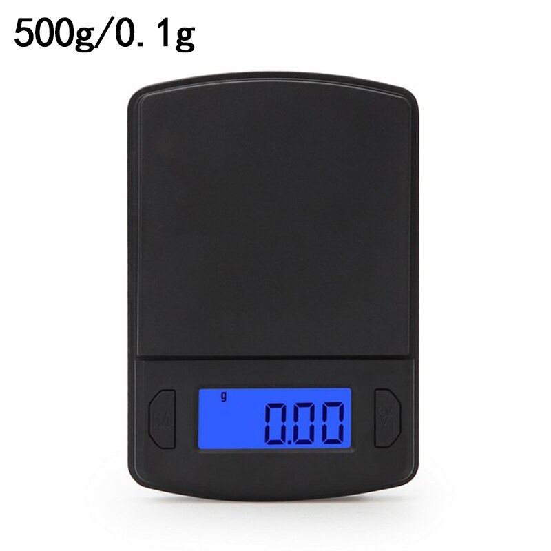 1PC High Scale Digital for Gold Sterling Jewelry Scales Weight Gram Balance LCD Electronic Mini Scales: 500g-0.1g
