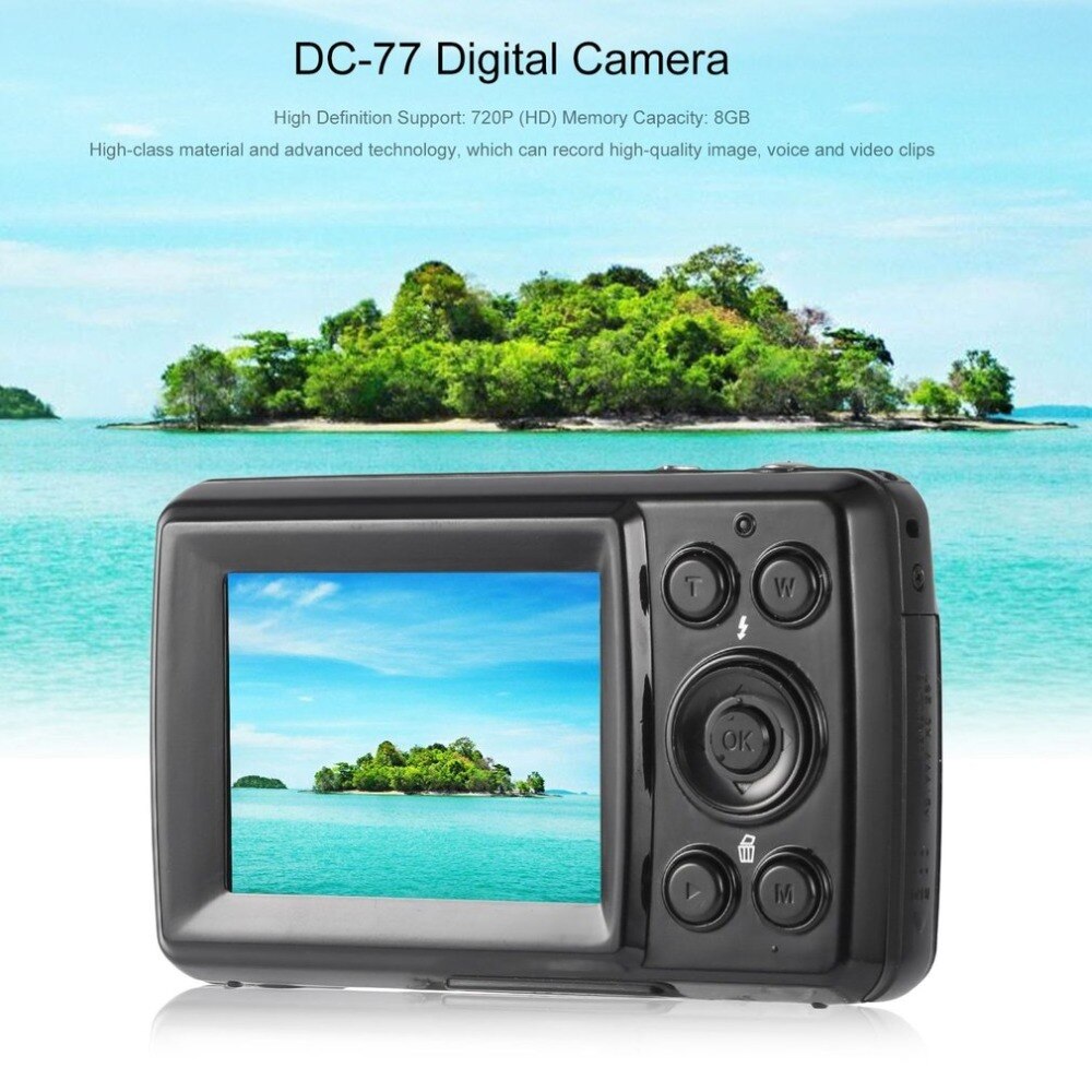 16MP 4X Zoom haute définition caméra vidéo numérique caméscope 2.4 pouces TFT LCD écran 8GB mise hors tension automatique Offre Spéciale directe