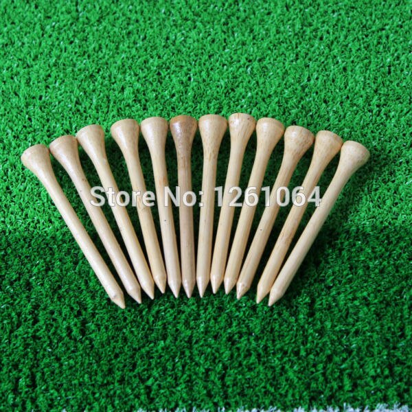 Bamboe Golf Tee 70Mm 50 Stks/pak Golf Tees,