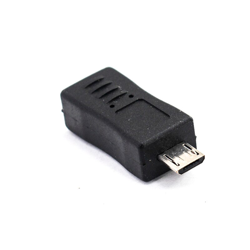 2/5/10 pcs Micro USB male to Mini USB female adapter charger converter adapter car OTG data conversion head
