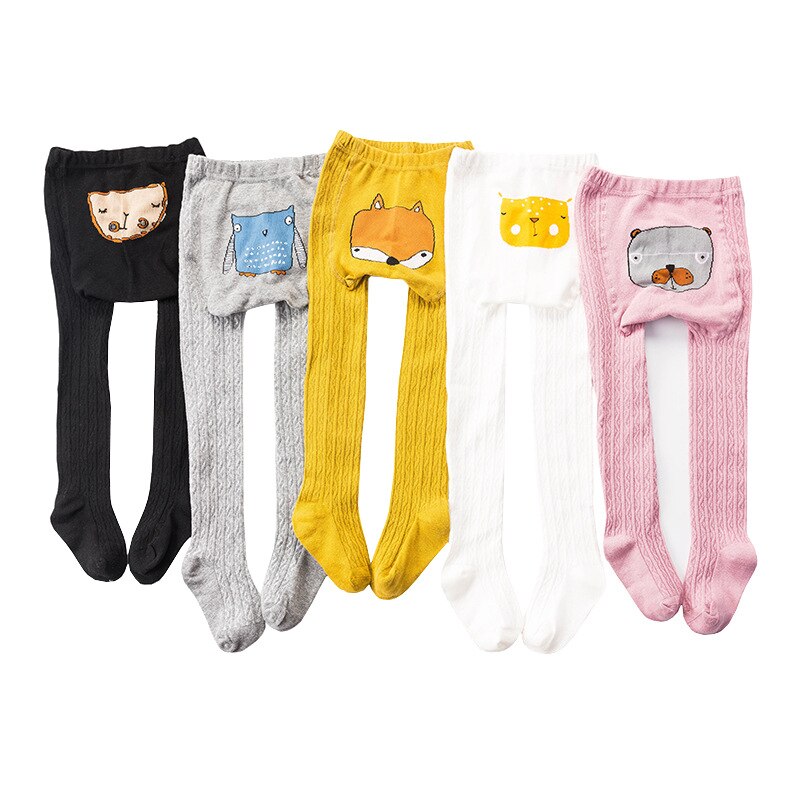 Medias de algodón suave para niños y niñas de 1 a 6 años, ropa de bebé, pantimedias