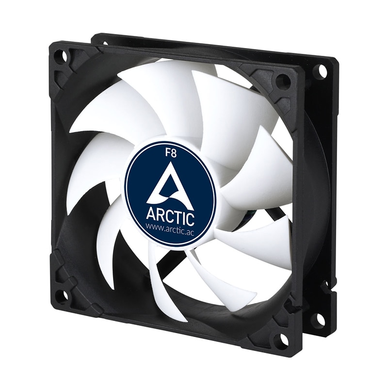 Arctic F8 Computer Case 8Cm Fan 3pin 2000Rpm 80X80X25Mm Cpu Water Koelventilator