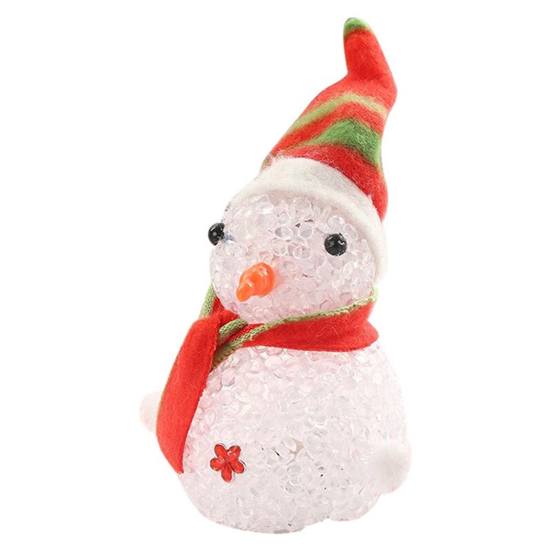 Incandescente Pupazzo di Neve Giocattoli per Bambini Decorazioni Di Natale Luce di Notte Luci portato Giocattoli Luminosi Lampada Decorativa Regalo Di Natale