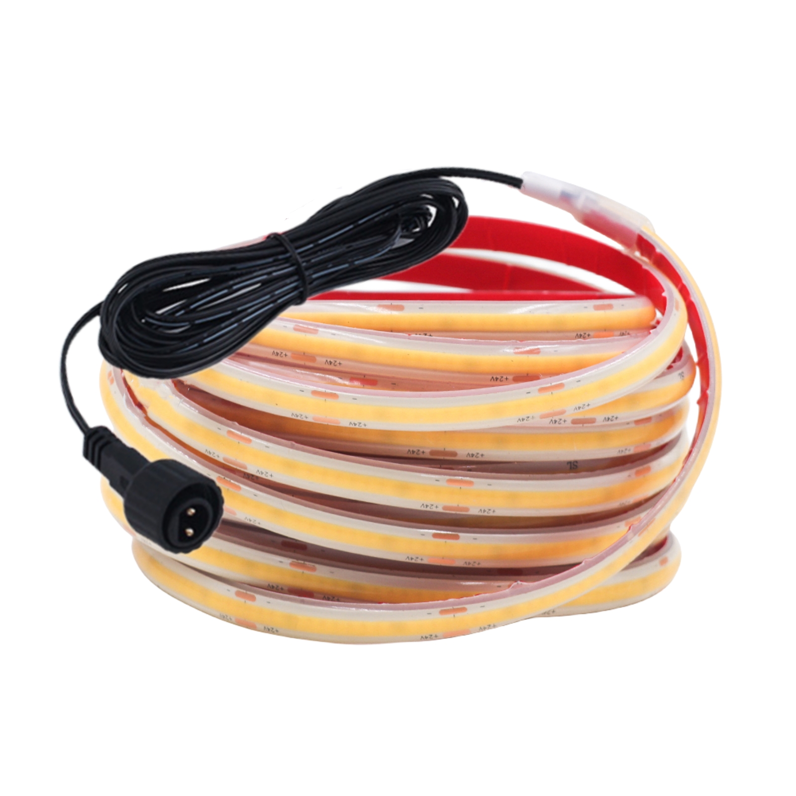 Bandes COB barre lumineuse LED solaire 12V 24V IP68 Tube en Silicone étanche ruban FOB ruban Flexible pour éclairage extérieur de piscine: Lune bleue / 61-70W