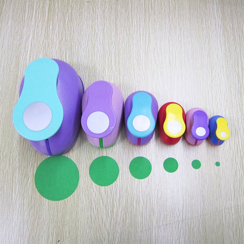 Circle Punch Round Shape Paper Punches Scrapbook Craft for Kindergarten Teacher Office Supplies Kids Large Size DIY Albums Photo