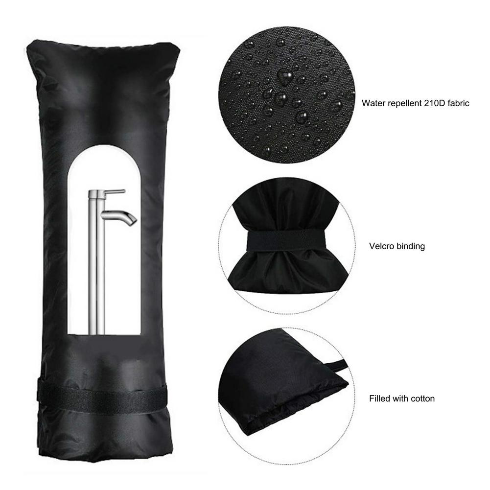 Winter Kraan Antivries Cover Waterbestendig Warmte Behoud Kraan Cover Voor Outdoor Kraan Winter Slang Kraan