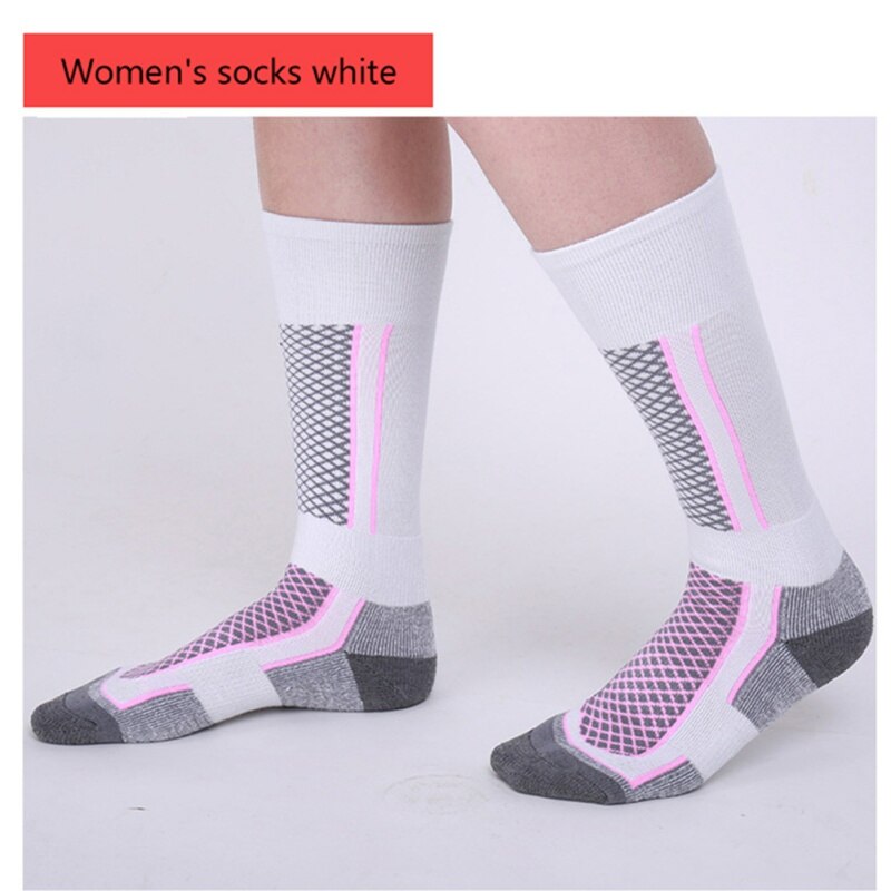 Thermal Ski Socks Thicken Cotton Warm Sports Socks Snowboarding Cycling Boys Girl Skiing Hiking Socks Leg Warmer: C