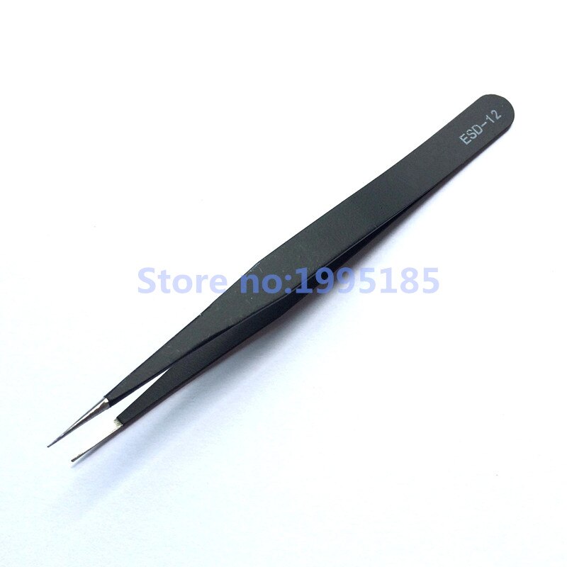 1pcs Vetus ESD 12 ESD-12 BGA Safe Anti-Static Tools Tweezers