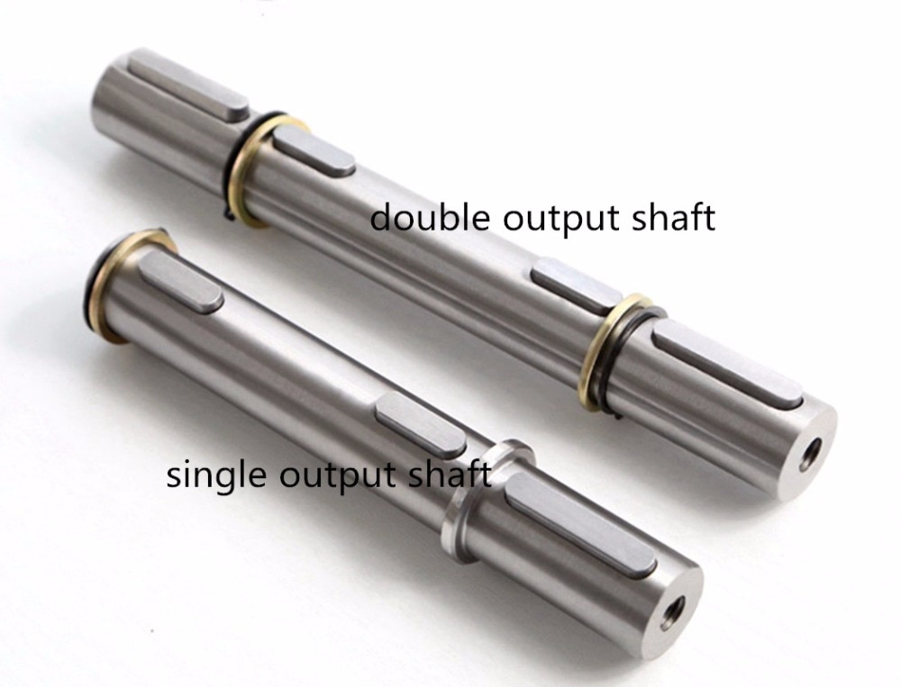 single shaft NMRV040 Worm gear reducer output shaft