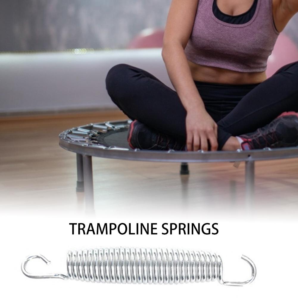 10pz molle per trampolino molla di tensione in acciaio inossidabile versatile molla a doppio gancio molla di prolunga robusta per uso domestico