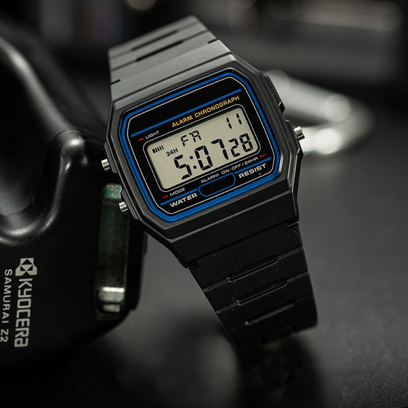 Mode Heren Digitale Horloges Eenvoudig Klein Vierkant Sport Led Horloge Casual Siliconen Band Elektronisch Herenhorloge Reloj Hombre