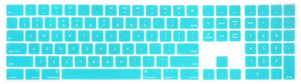 Voor Apple Magic Toetsenbord A1843 Met Numeriek Pad Us Engels Versie Keyboard Skin Cover Mult