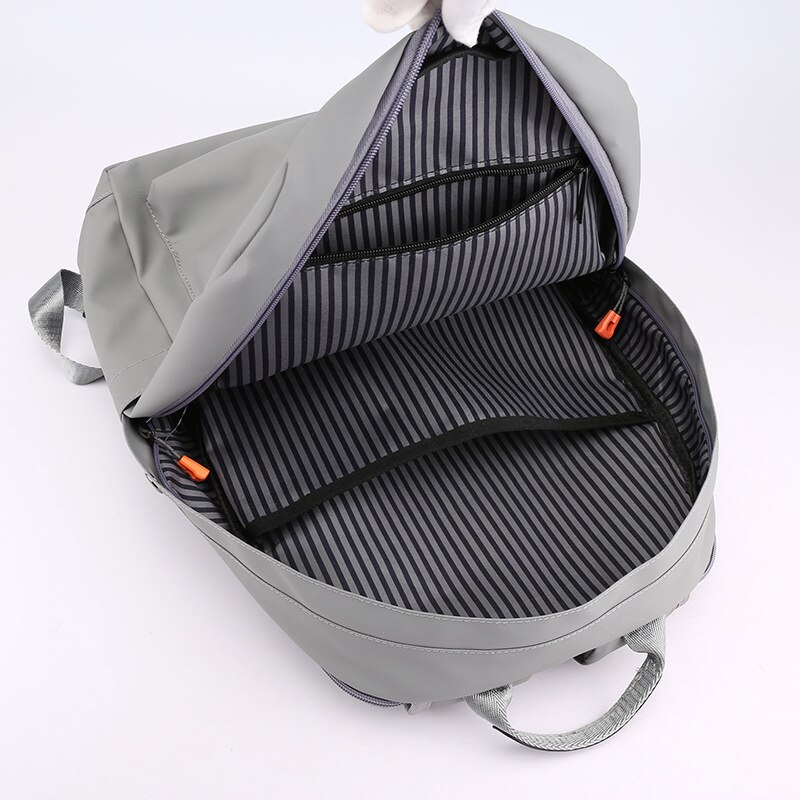 Männer Rucksack Schule Laptop 15,6 Zoll jugendlich Schüler Zurück Pack Schwarz Wasserdicht Oxford Hochschule hoch Schule Tasche Große Kapazität Bagpack