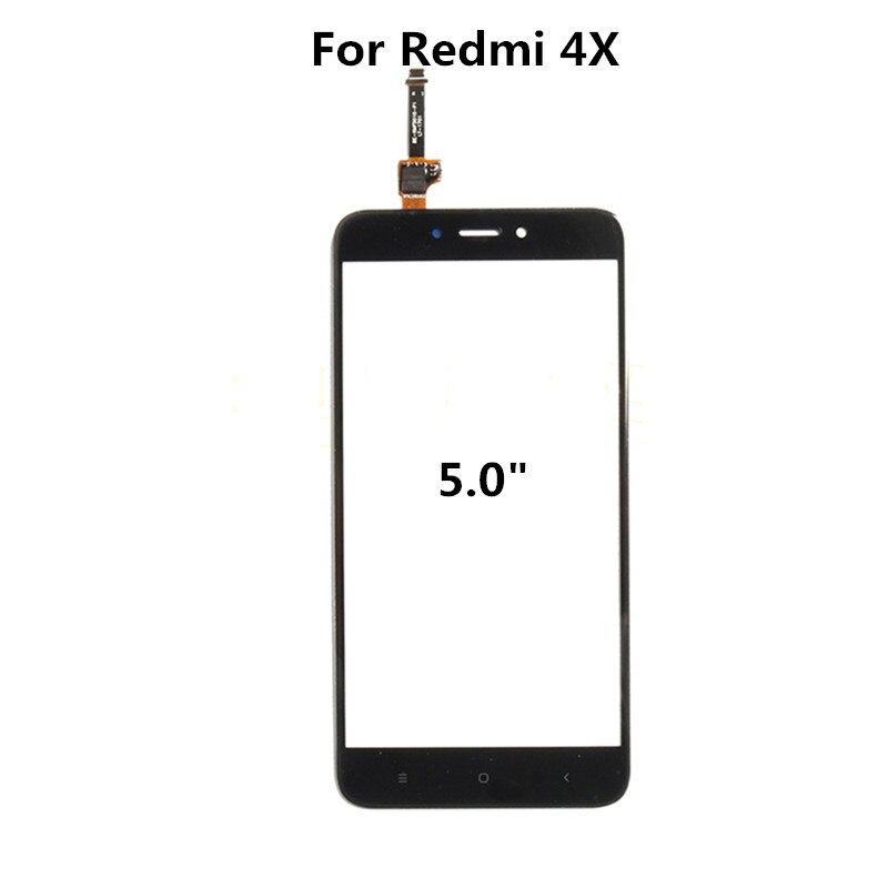 Outer Screen Voor Xiaomi Redmi 7A 7 6 6A 5A 4X 3S Mi A2 Lite Digitizer Sensor Voorpaneel lcd Display Touch Glas Reparatie Onderdelen: For Redmi 4X