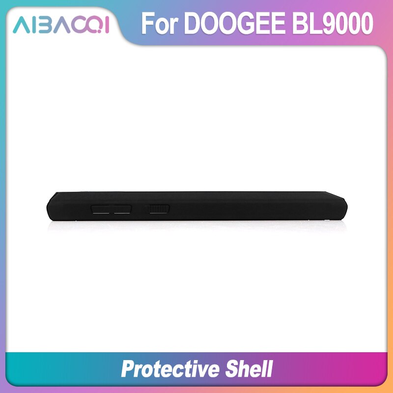 Aibaoqi nova bateria original caso de proteção da bateria capa traseira para 5.5 polegada doogee bl7000 telefone + 3 m adesivo