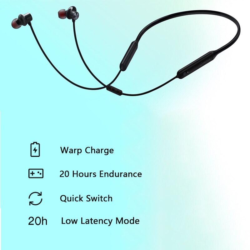 Oneplus Bullets Wireless Z bluetooth earphones Dynamic Magnetic Control for Oneplus 8 Pro 7T 7 Pro Original earphone