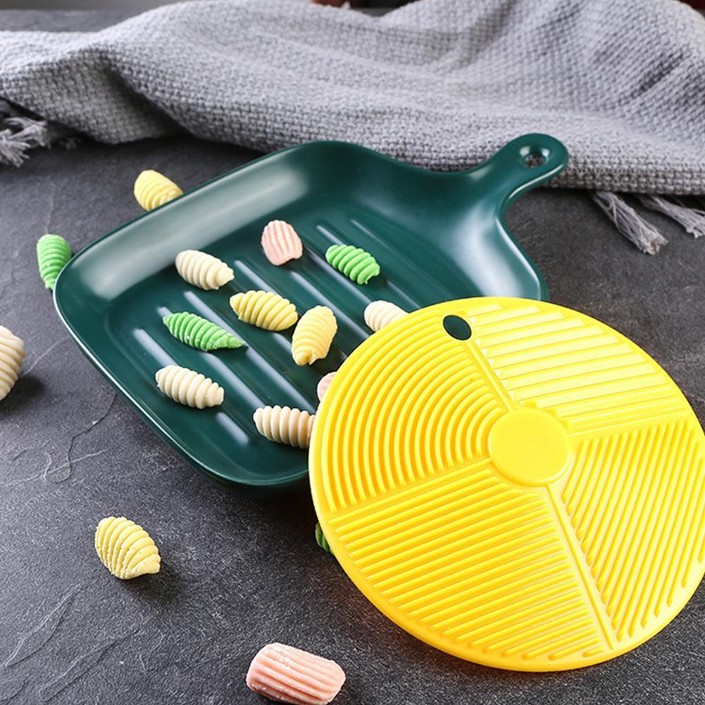 1PC Round Shaped Spaghetti Macaroni Board Pasta Board Household Pasta Cooking Kitchen Tool Board D1Y9
