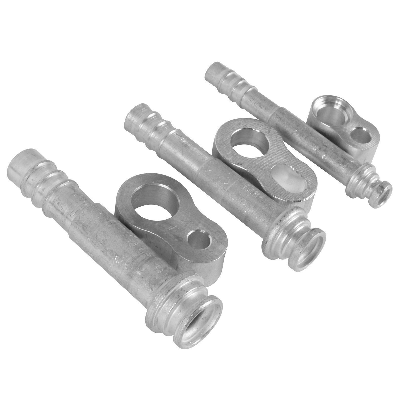 Automotive klimaanlæg slange aluminium sæt armatur radiator fordamper rør  r134a aktive stempel konnektor reparationsdele