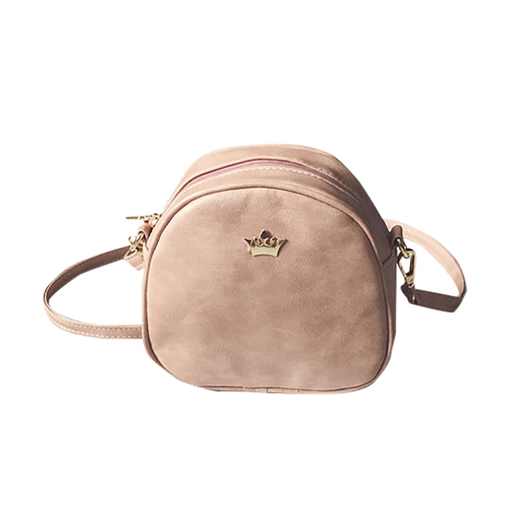 Ew Handtas Messenger Bags Pu Lederen Schoudertas Lady Crossbody Mini Bag Vrouwelijke Kroon Avondtassen: Default Title