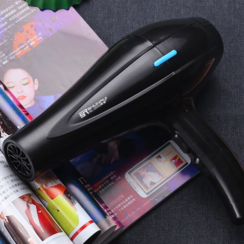 Secador de pelo de 220V con concentrador, difusor para boquillas, peine, cepillo, salón, secador de pelo para el hogar, Herramienta de Peinado, D35