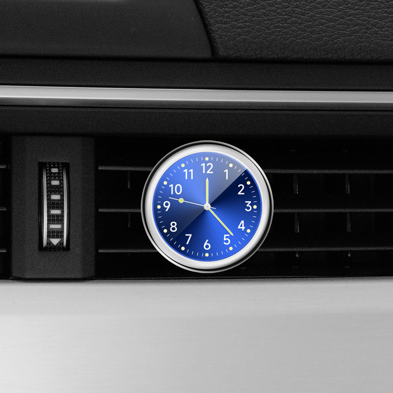 Auto Zifferblatt Uhr Leucht Auto hoch-präzision Elektronische Uhr hoch-Ende-Auto Elektronische Quarz Uhr: Gold