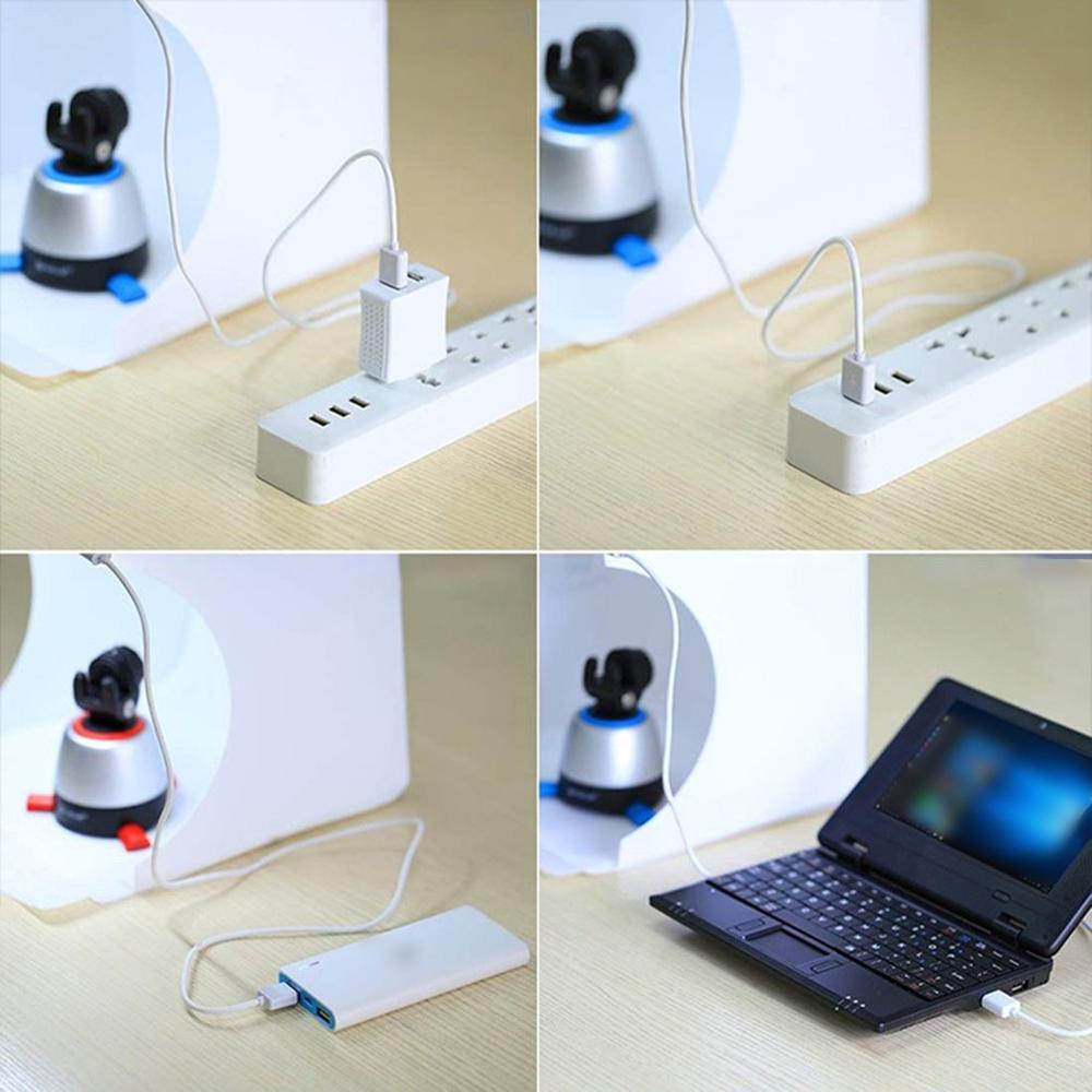 LED Studio Photo remplir Lightbox Mini Studio boîte Portable pratique petit LED photographique remplissage boîte facile à assembler