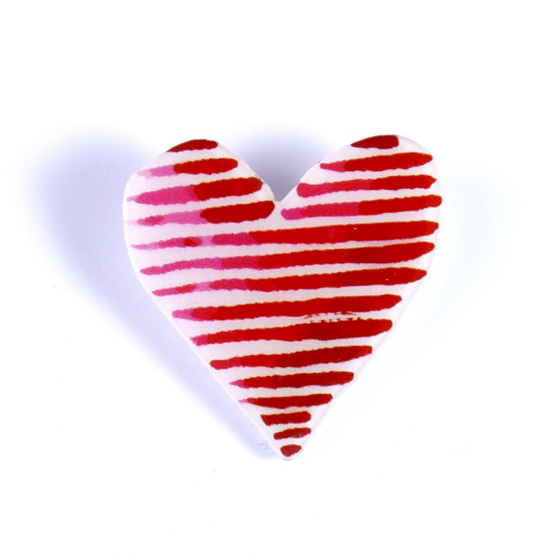 Nengdou Y74 Liefde Hart Pictogram Cartoon Badges Accessoires Acryl Broche Voor Kleding Rugzak Icoon Decoratie Kawaii Pins Token: Y74-7