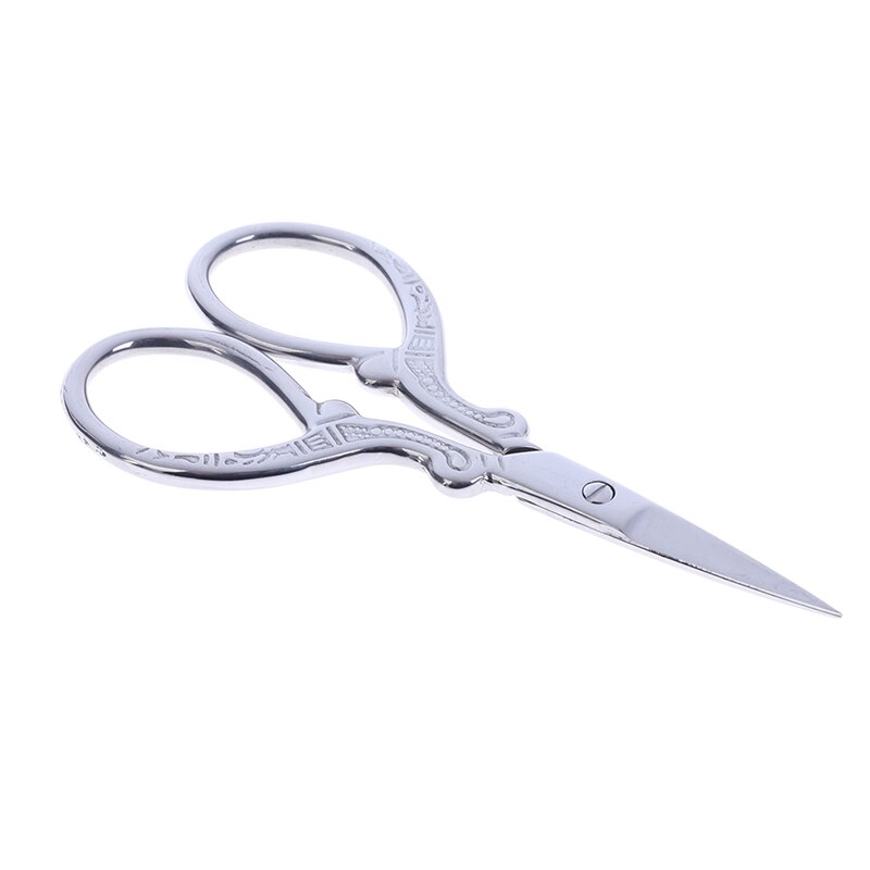 Rvs Schaar Ooievaar Borduurwerk Naaien Wenkbrauw Waxen Nail Art Tool: Style 2-SV