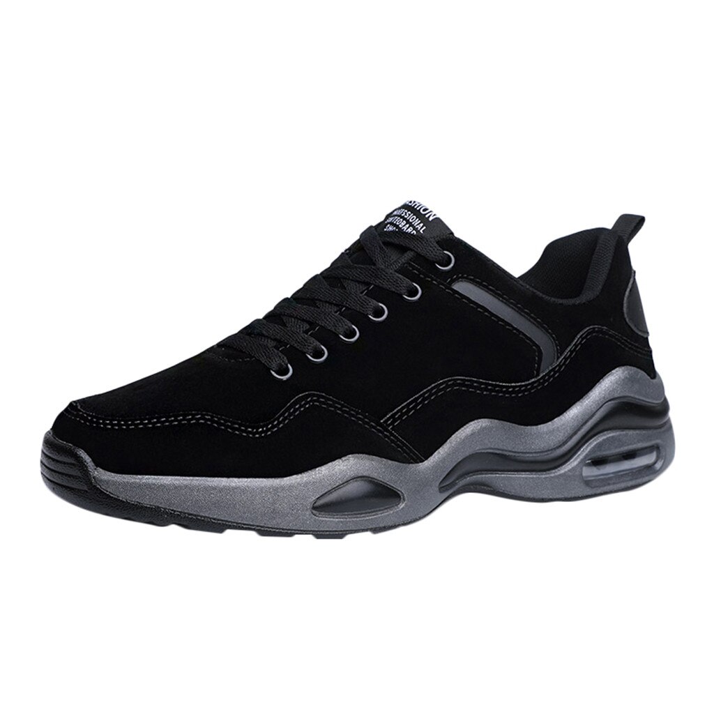 CHAMSGEND Men's Wild Mesh sports shoes platform non-slip lightweight work shoes breathable running shoes