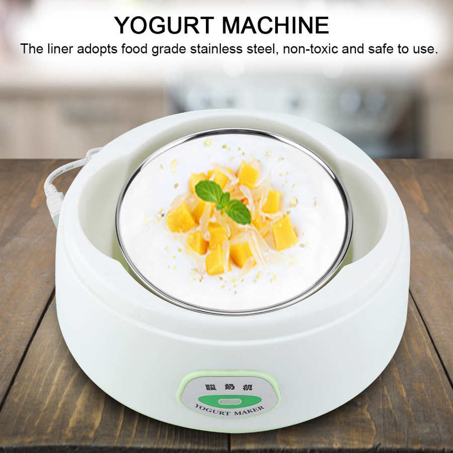 Electric Yogurt Maker Yoghurt DIY Tool Kitchen Appliances Automatic Liner Material Stainless Steel Yogurt Maker