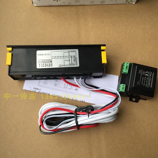 Termostato de sf-102b, control electrónico de temperatura, congelador, refrigerador, alta potencia, 30a, Apagado automático manual, descongelación