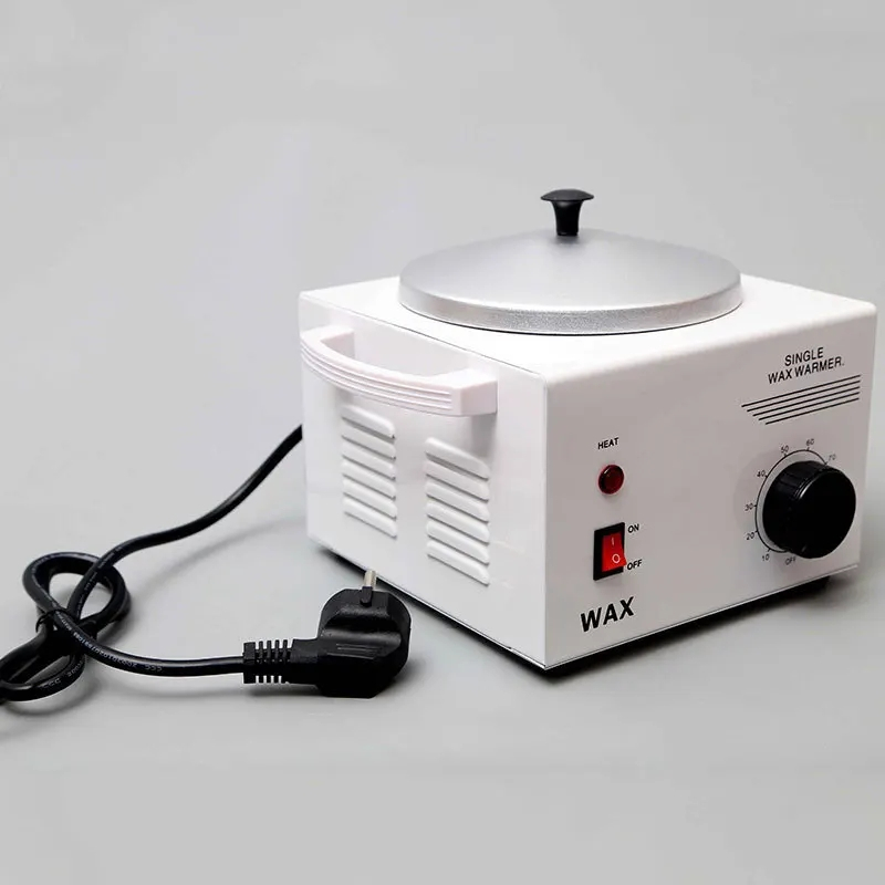 Aquecedor de cera única para depilação, panela elétrica quente, aquecedor de pele facial, ferramenta SPA, salão de beleza, temperatura ajustável