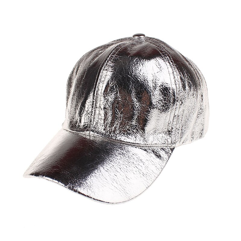 Neue Pop unisex Mann Frau Gold Silber Champagner Funkelnden Einstellbare Außen Hysteresen-Hütte Baseball Deckel gorro einstellbar: 3