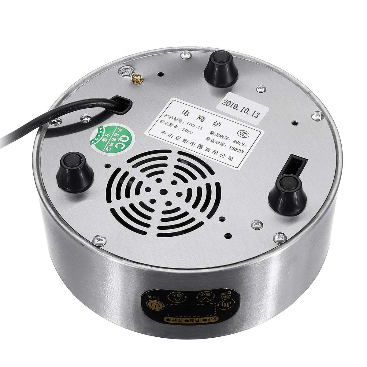1500W No Radiation Water Boiling Induction Cooker Sensor Touch Electric Ceramic Mini Induction Cooker Cooking Teapot