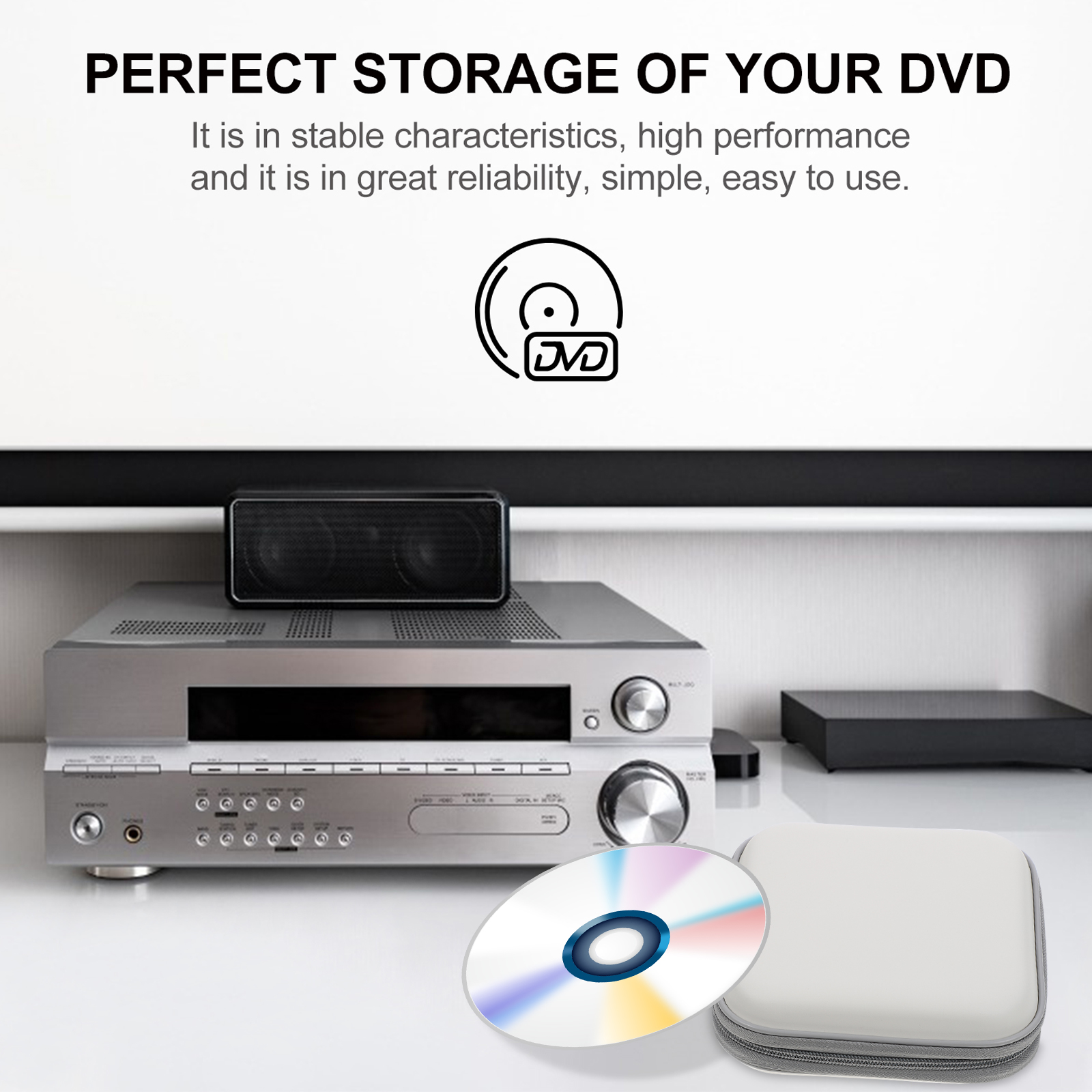 Case Booklet Binder 24 Slots Holder Storage Case Disc Storage Pouch