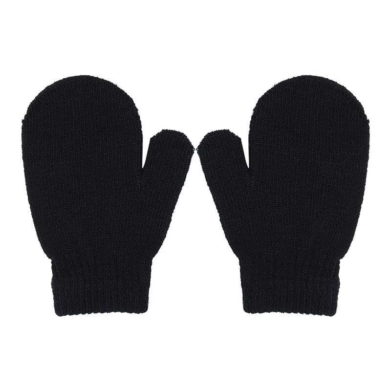 Baby Toddler Mittens Gloves Boys Girls Solid Winter Kids Warm Gloves 7 Colors: 2