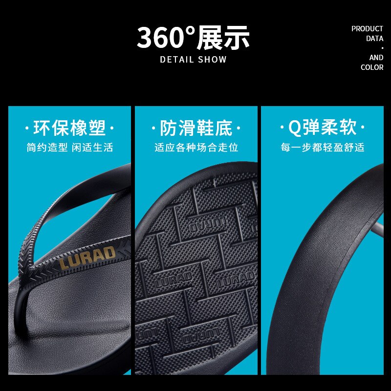 Chanclas simples de tacón Semi-alto para mujer, chanclas de plataforma, chanclas, chanclas de talón inclinado para la playa, zapatos de para hombre