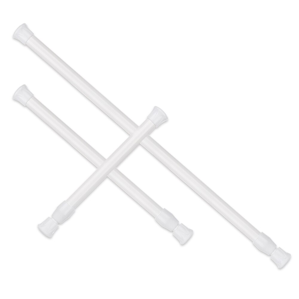 1PC Durable Adjustable Curtain Telescopic Pole Multi Purpose Extendable Sticks Hanging Rods Loaded Hanger Bathroom Products