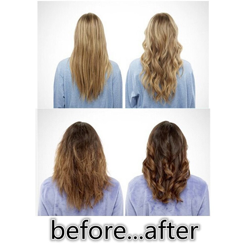 8/12pcs Hair Rollers Sleep Styler Kit Long Cotton Curlers DIY Magic Hair Dressing Charming Hairstyle Styling Tool Kit Blue Color