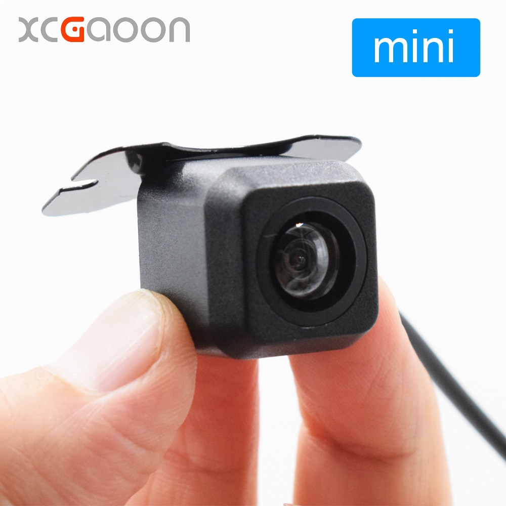 XCGaoon Universele mini CMOS Auto Achteruitrijcamera Waterdichte Groothoek Backup Camera Parking Omkeren Assistance