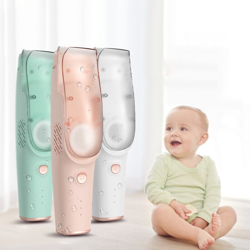 Baby Elektrische Tondeuse Draadloze Portable Low Noise Babyverzorging Kinderen Scheerapparaat Kids Oplaadbare Tondeuse Baby Haar Zorg