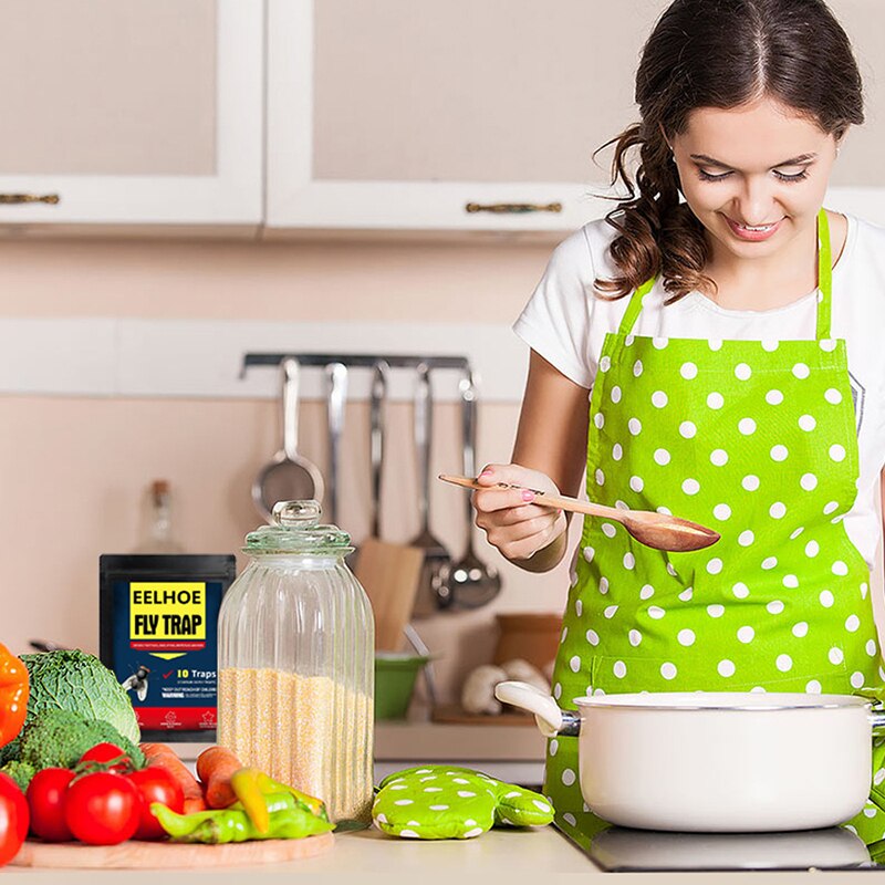 Newly Flies Sticky Multifunctional Fly Catching Paste Practical Fly Catching Tool for Home Living Room Kitchen