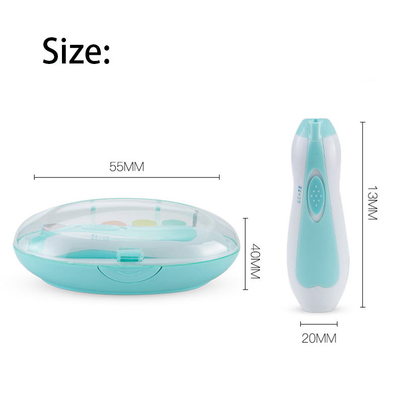 Elektrische Baby Nail Trimmer Kids Schaar Zuigeling Nail Care Safe Nagelknipper Pasgeborenen Baby Care Kit