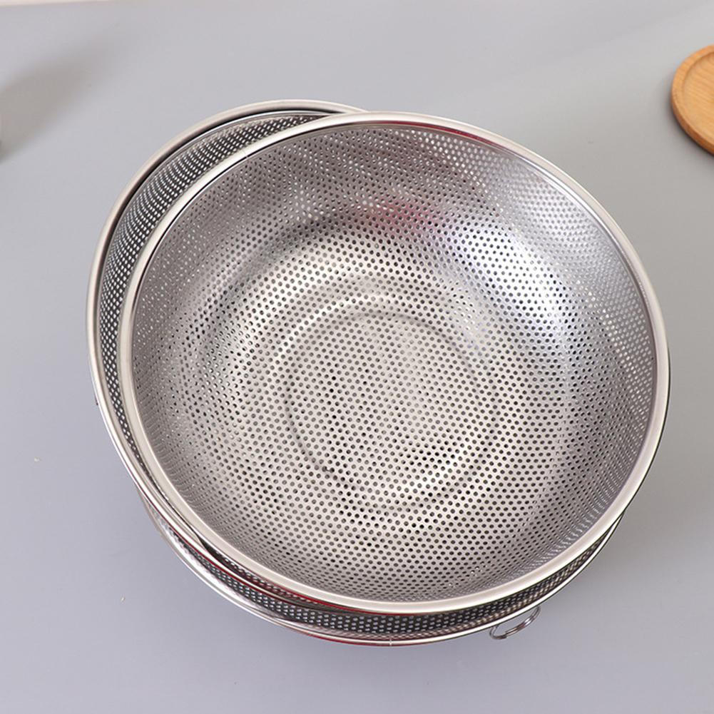 Stainless Steel Mesh Net Rice Strainer Colander Ba... – Vicedeal
