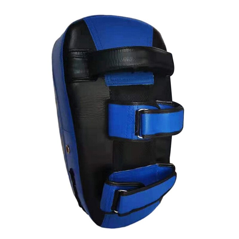 ELOS-Kicking Shield MMA Thai Pad Training Kickboxing Muay Thai Shield Leather Practicing Hand Pad Taekwondo Exercise: Blue